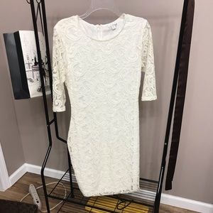 White Lace Dress | Large